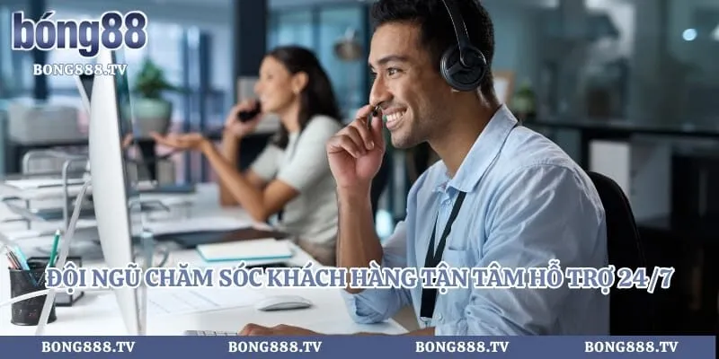 Về chúng tôi Hình số 4 tại bong888.tv Đội ngũ chăm sóc khách hàng tận tâm hỗ trợ 24/7